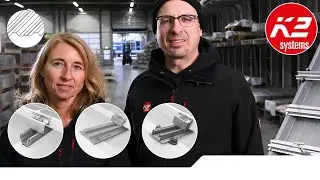 Trapezoidal sheet systems: MultiRail, MiniRail or BasicRail
