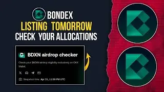 BONDEX Listing Tomorrow | Check Your Allocations #bondex #listing