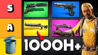 Arc Raiders - BEST WEAPON TIER LIST AFTER 1000 HOURS - RANKING BEST & WORST PVP WEAPONS