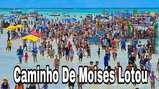 Caminho De Moisés Em Maragogi Alagoas Lotado Fevereiro 2026