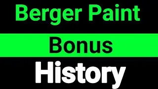 Berger Paint share bonus history || Berger Paint bonus share history 