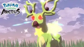 The Hype Is Real!! Shiny Alpha Stantler - Pok&eacute;mon Legends Arceus