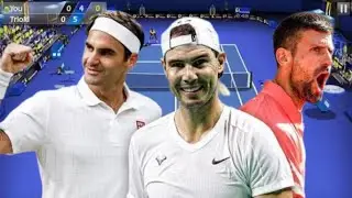 Best online tenis game | Tenis arena 2025 | Tornamnent match #tennisgameplay #tennishighlights 