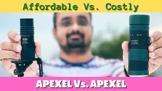 Best Smartphone Camera Lens? Apexel 8x-24x Vs. 6x Zoom Lens [Hindi]
