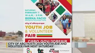 City of Albuquerque to host youth job, volunteer fair