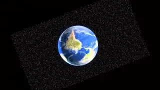 Spinning World Globe Animated Rotation Loop with 360 Turning Effects 1080p HD High Definition Video