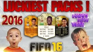 FIFA 16 | TOP 10 LUCKIEST PACK OPENINGS OF THE YEAR ! - 96 RONALDO & LEGEND IN THE SAME PACK !!!