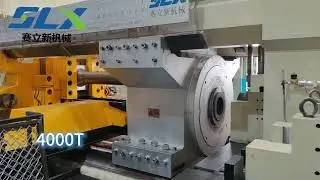 SLX 4000T aluminum extrusion press #aluminumextrusion #aluminumwindowmachine