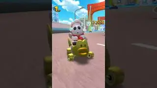 Isabelle plays Mario Kart Tour with @trinityisabellasadventures9570.