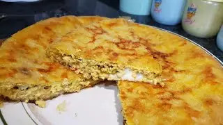 فطيرة الديول في المقلة على الطريقة التقليدية الجزائرية ، سريعة التحضير و بزاف بنينة😋😍