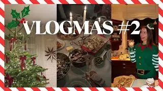 VLOGMAS #2 | dekorowanie domu, wyjścia ze znajomymi, pierniczki