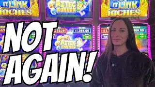 100 долларов на игровых автоматах, и со мной постоянно такое случается⁉️Lock It Link Riches Aztec...