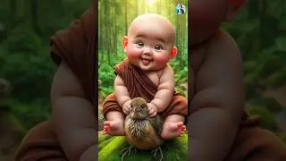 Little Monk So cute #Shorts #Short #littemonksocute