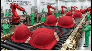 Inside a Modern Bra Factory: How Bras Are Made (Full Process)