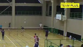2023.6.18　松川未来(club VIN)・松岡啓志(シャトラーズ)　TEAM PLUS.CUP第28回シングルスランキングサーキット大会