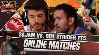 SFV AE Online Sets: Sajam vs. 801 Strider