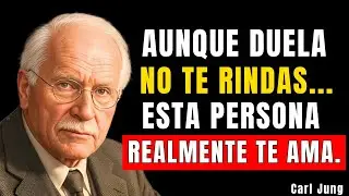 Esta persona te ama de verdad, ASI QUE  No te rindas. | CARL JUNG
