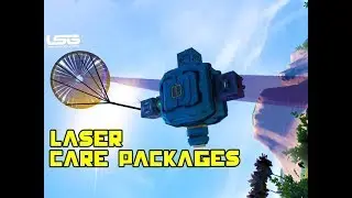 Space Engineers - Laser Parachute Care Packages