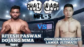 TITLE BELT FIGHT IN BETWEEN RITESH PASWAN (DOJANG MMA) AND CHINLUNMANG GUITE