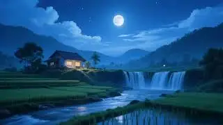 Peaceful Night 🌑 Healing of Stress,Anxiety and Depressive States,Relaxing ,Nighttime Sleep 1