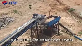 Nigeria 25tph tin ore processing line operation video