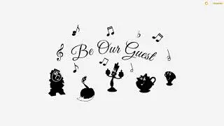 Disney Wall Stickers Beauty And The Beast Wall Art Stickers Decals Stickers Disney Wall...