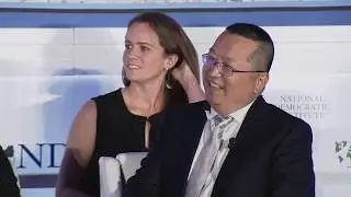 Panel of Political Cartoonists at the NDI 2019 Democracy Gala