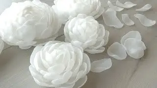 БЕЗ КЛЕЯ.  Каждый сможет сделать такие Цветы из органзы своими руками.