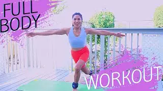 FULL BODY WORKOUT | CARDIO AND STRENGTH TRAINING WORKOUT | DUMBBELL/ NO EQUIP. WORKOUT