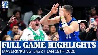 Mavericks Highlights vs. Utah Jazz | January 15, 2026