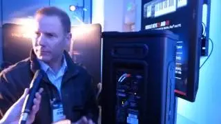 Line6 L2t and L2m Speakers at NAMM 2013