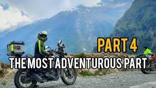 Bike Falls, Leg Fracture and Landslides! Adventure continues in Nepal's Lower Mustang! PART 4