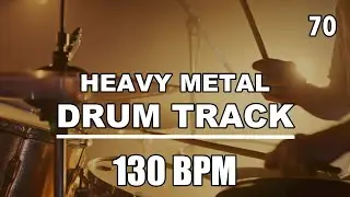 Heavy Metal I Drum Track I 130 BPM I Full Arrangement