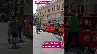 Christmas Train Ride at Villa Navide&ntilde;a! 🎄✨ San Salvador&rsquo;s Family Fun