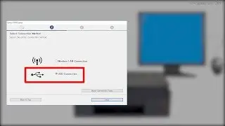 Подключение принтера к компьютеру через USB (G3010 series)