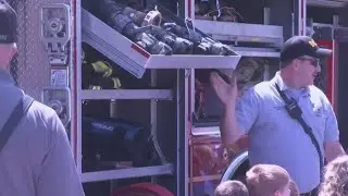 Daviess County students receive fire safety demonstration