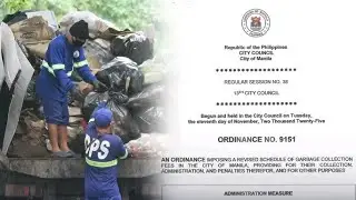 PAGTAAS NG BAYAD SA BASURA SA MAYNILA  BINABATIKOS// POONG HESUS NAZARENO UPDATE #iskomoreno