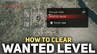 How To Clear Wanted Level - Assassins Creed Shadows