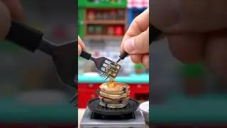 Tiny Pancake Perfection! 丹✨ Miniature Cooking Magic