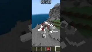 power of respawn anchor and glowstone 😈 #minecraft