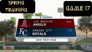 MLB The Show 16, Gameplay & Walkthrough (Season) Spring Training/LA Angels - Game 17