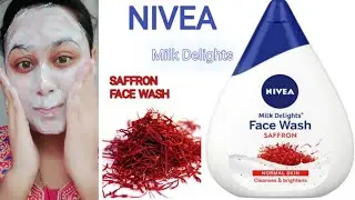 Nivea Milk Delights Face Wash(Saffron)Review||PRIYANKA