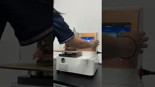 Experimental paperboard bursting strength automatic corrugated cardboard box impact bursting tester