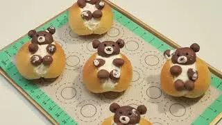 Cute Bear Bread | Fluffy Bear Bread | How to Make Cute Bread