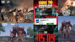 PUBG MOBILE NEW ZOMBIE MODE | NEW VERSION 2.8 DOWNLOAD