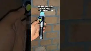 YEMAO YM F303X SENTER LED SST40 DAN COB CAHAYA TERANG Baterai JUMBO 21700 #shortsvideo