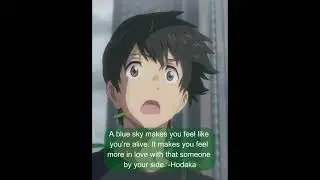 【Quotes】Weathering with You #quotes #anime #movie #shorts