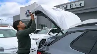 FIRST LOOK at the 2025 Volkswagen Tiguan SE R-Line | Unwrapping with Fillipe