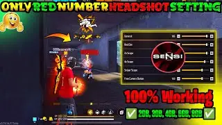 Free Fire Headshot Setting After Ob48 Update 2025⚡Best Sensitivity Settings ⚙️| Sensitivity Setting