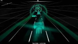 Three 6 Mafia - Lick My Nuts (played in Audiosurf)